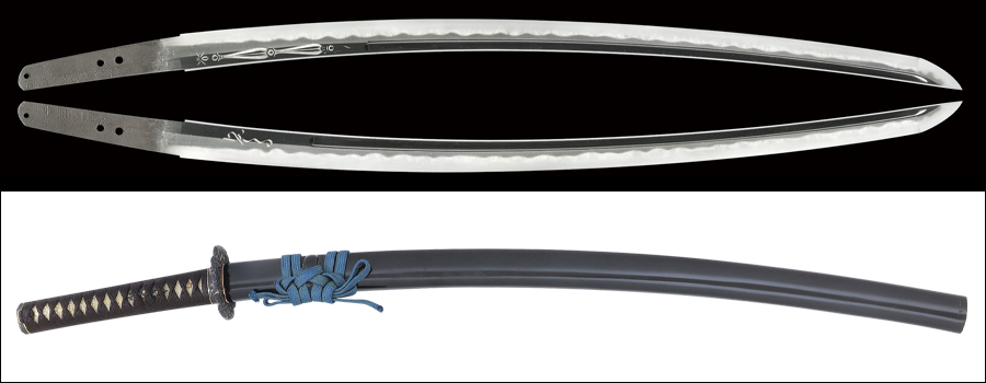 刀 備前国住長船祐定（与三左衛門尉） Katana:Bizennokuniju Osafune Sukesada